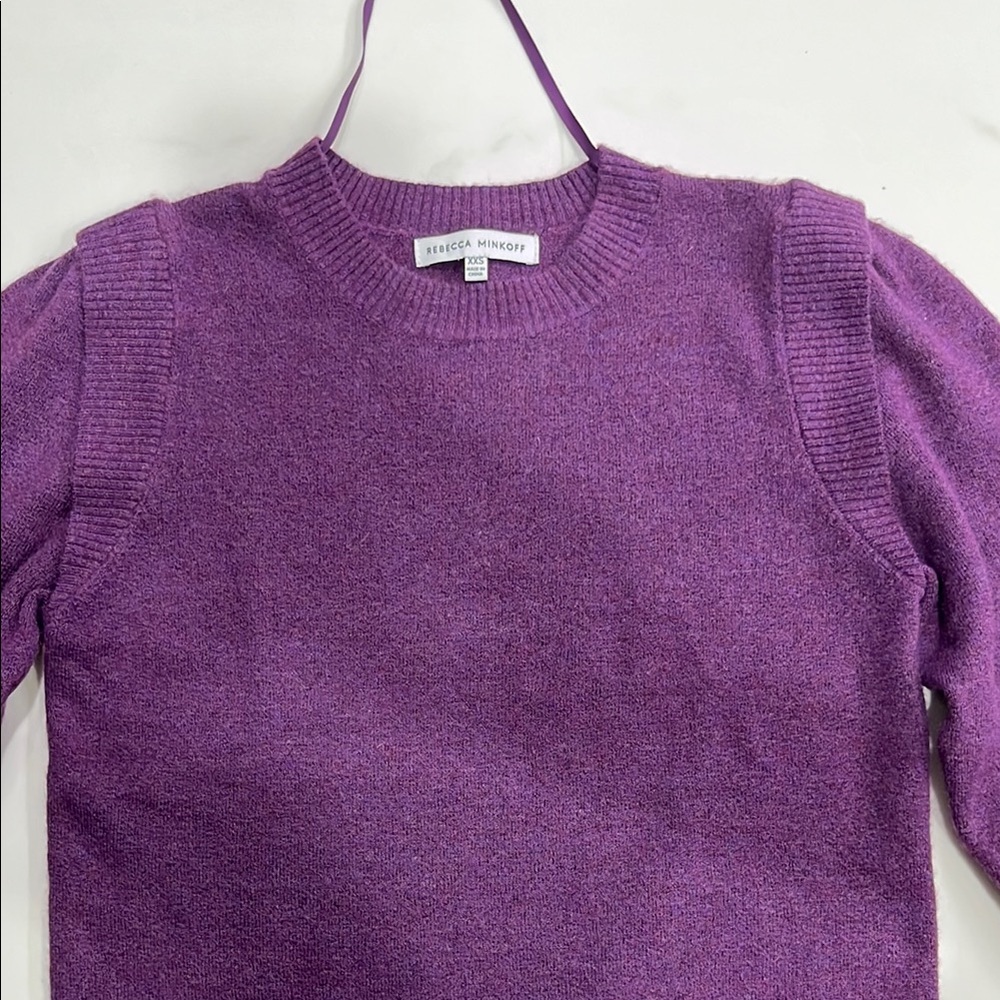 Rebecca Minkoff Purple Women's Sweater